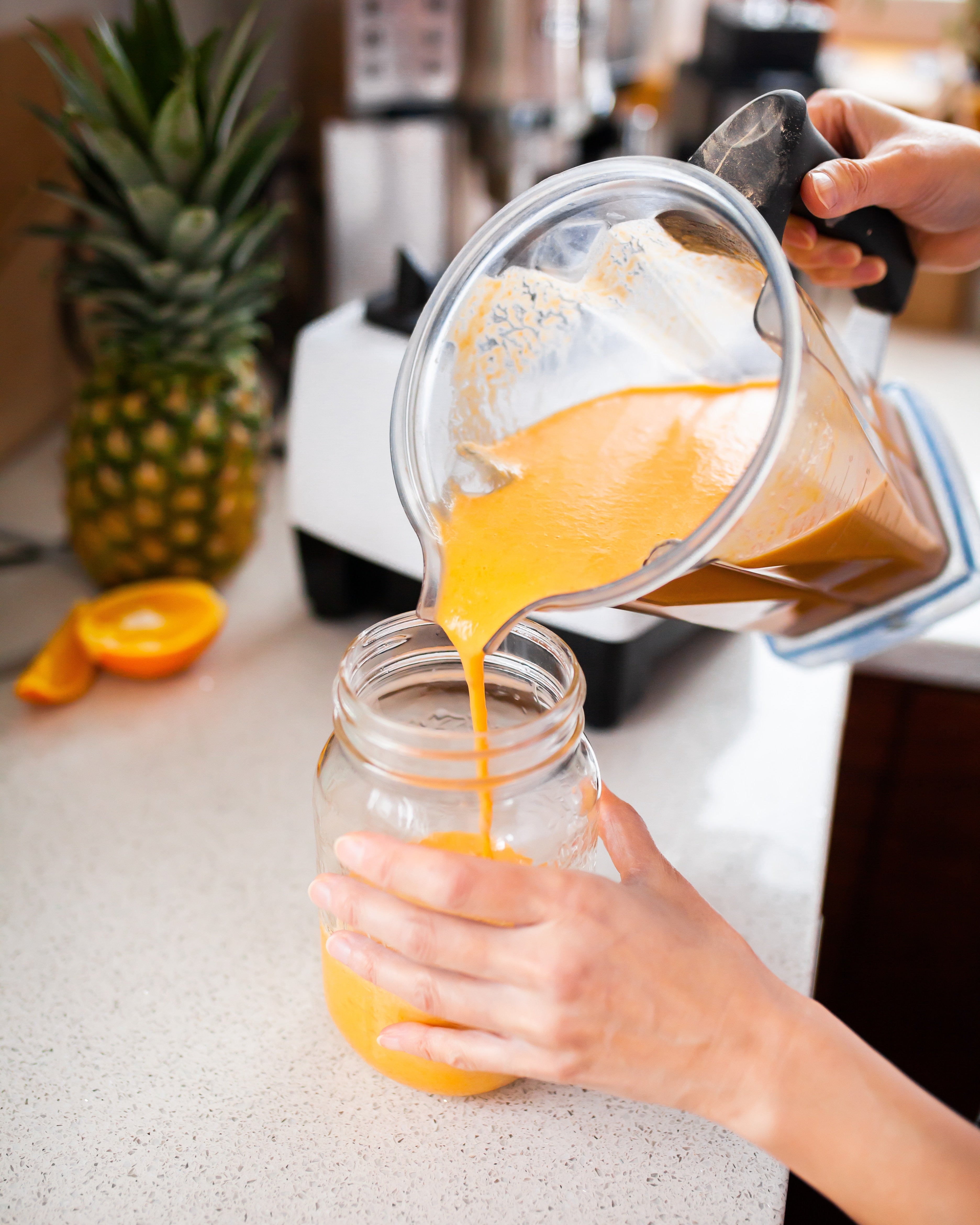 Colorful Vitamin Blasts – Homemade Smoothies