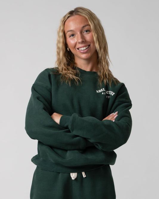 Athlete Sweatshirt - Emerald Green