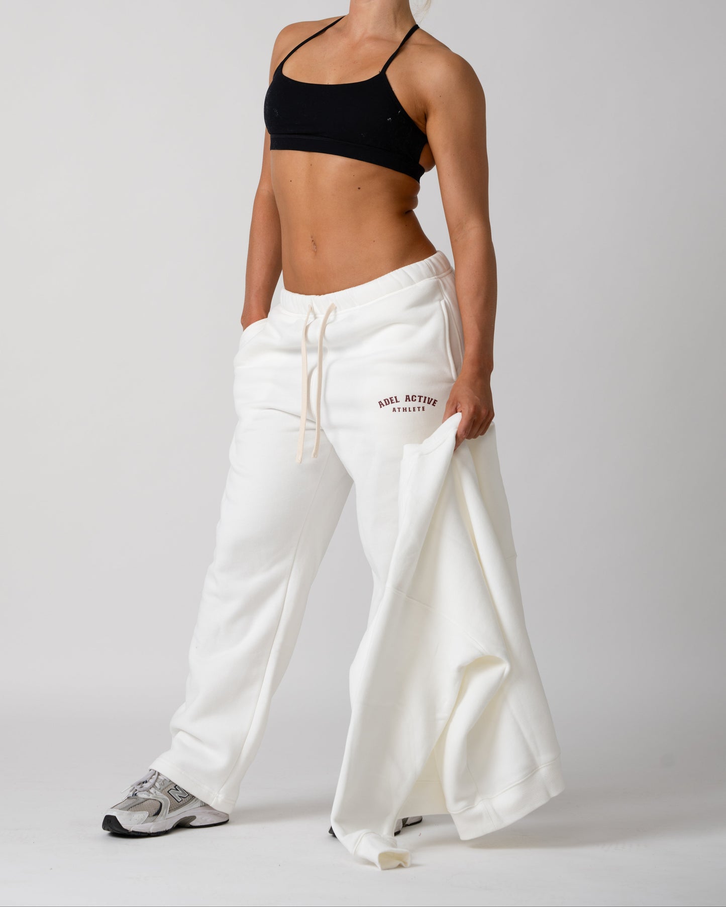 Athlete Joggers - Ivory White