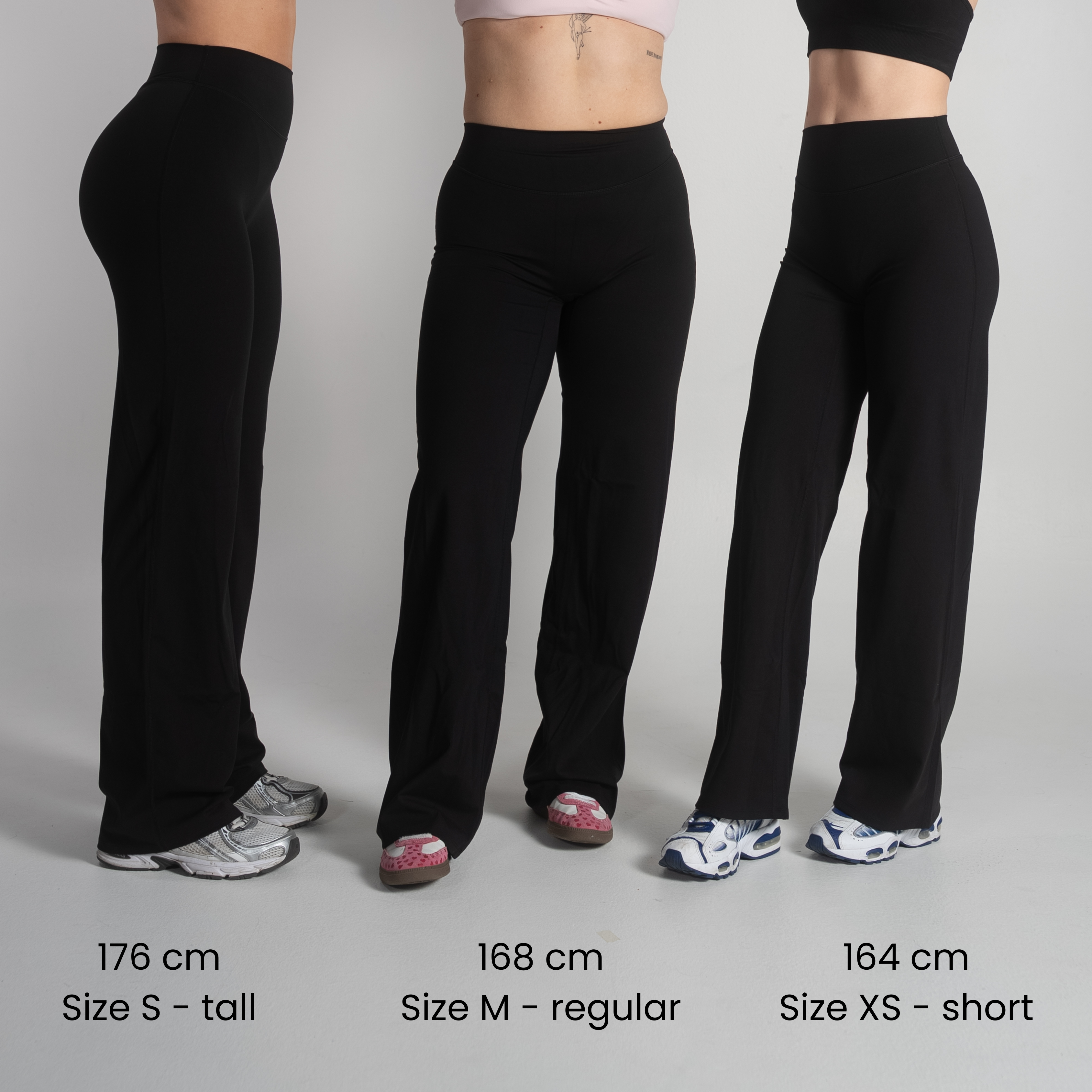 Timeless Soft Straight Pants - Black