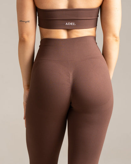 Everyday Seamless Leggings - Chocolate Brown