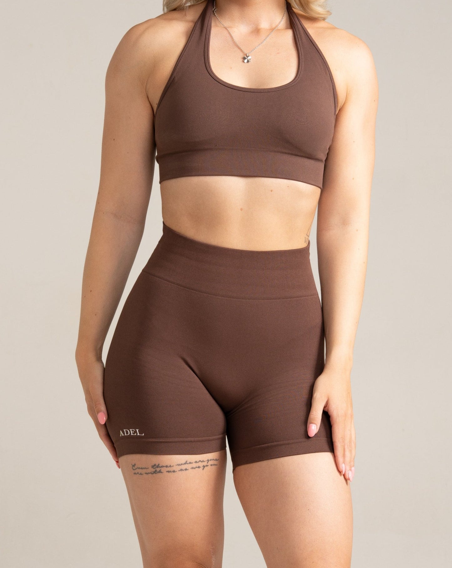 Everyday Seamless Shorts - Chocolate Brown