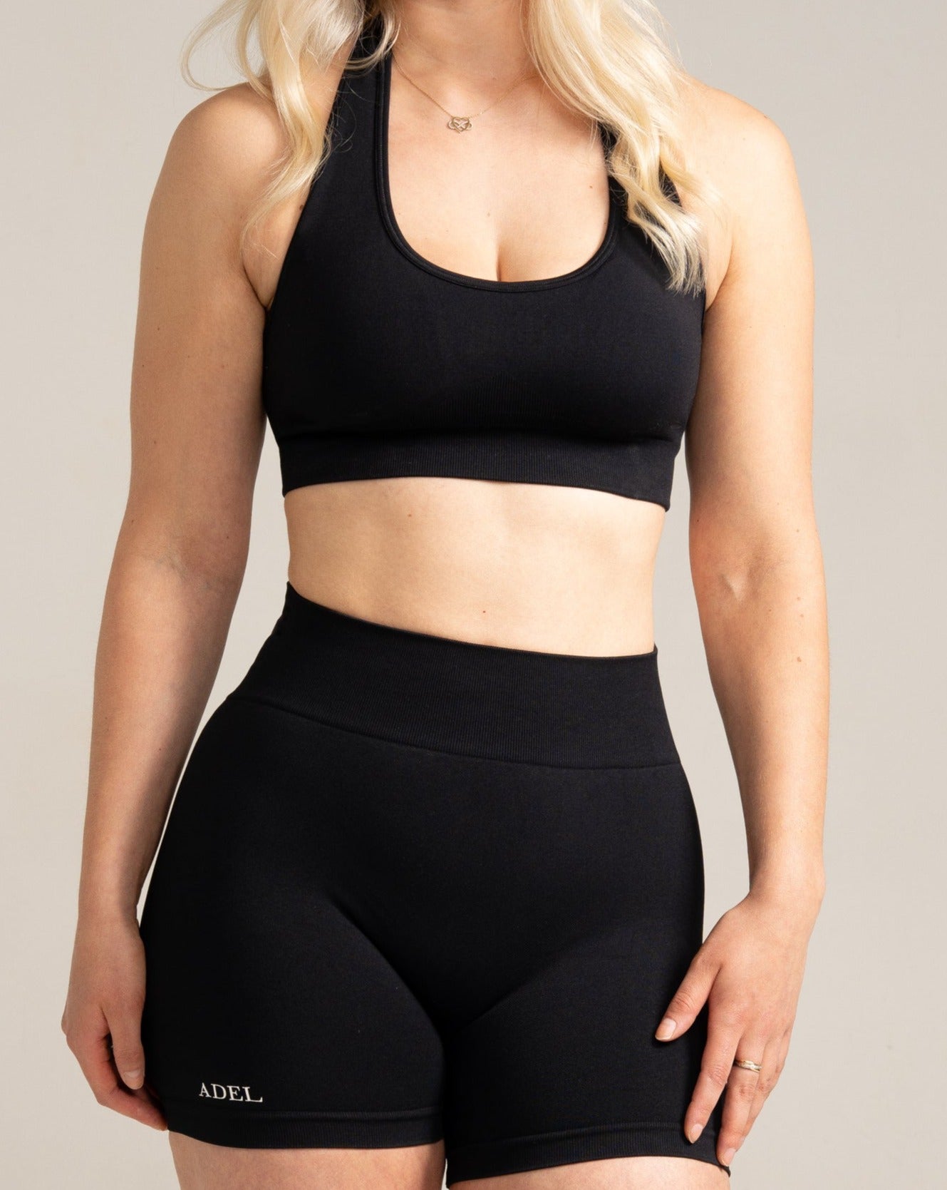 Everyday Halter Neck Bra - Black