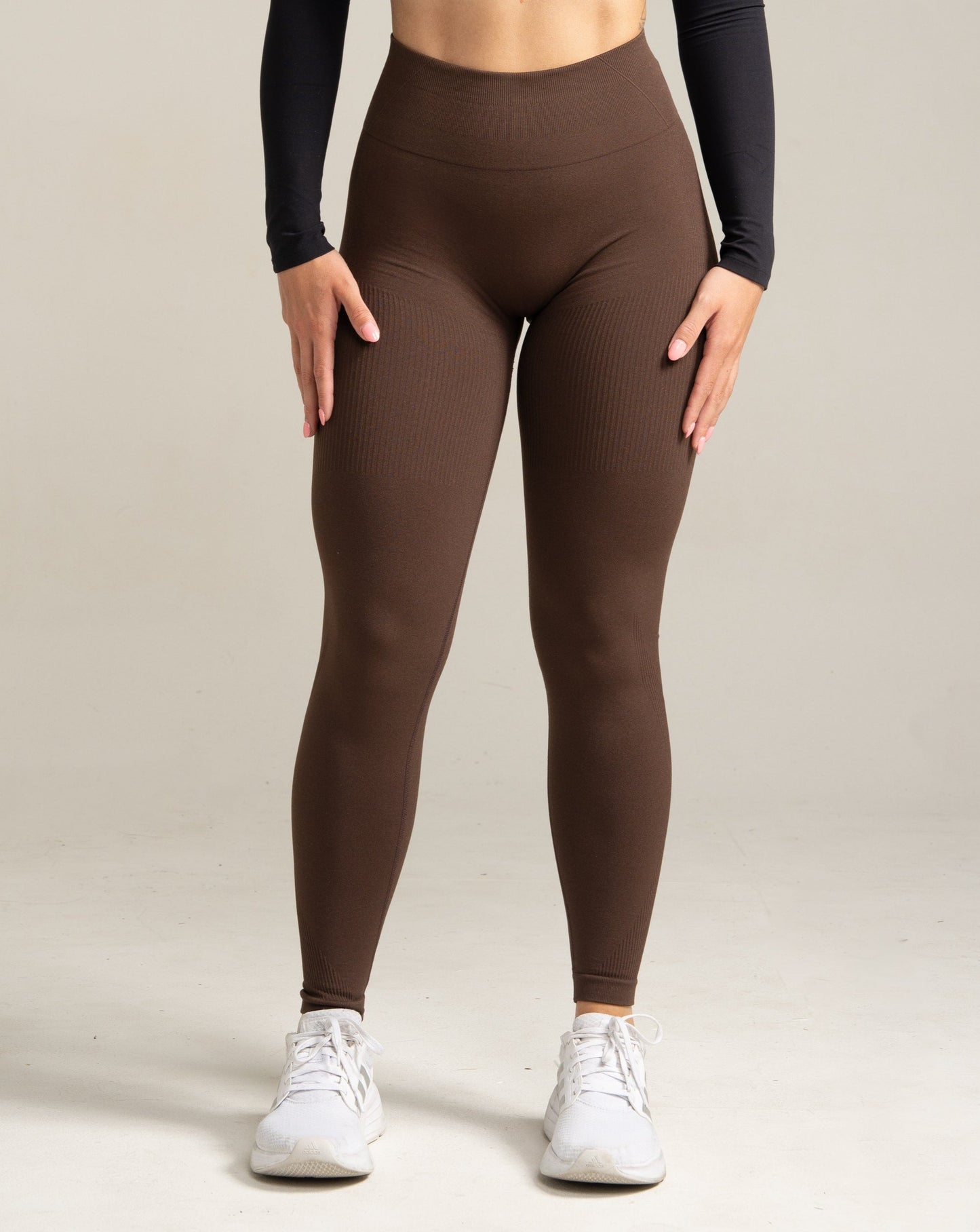 Shape Seamless Leggings - Coffee Brown