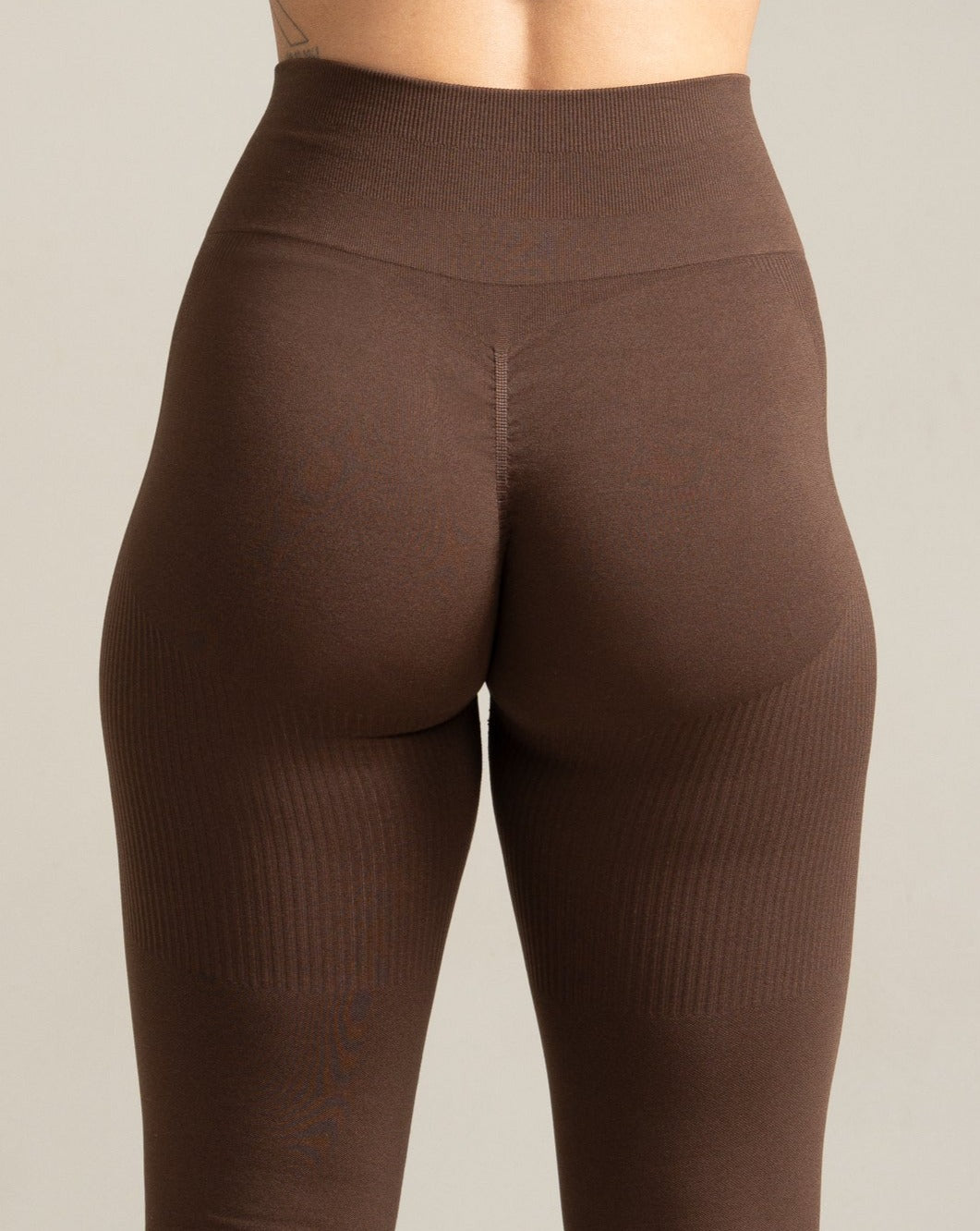 Shape Seamless Leggings - Coffee Brown