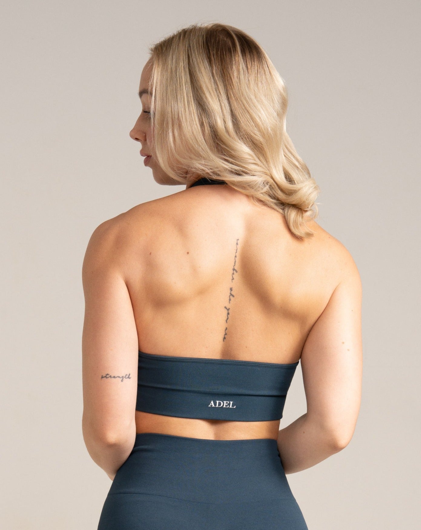 Everyday Halter Neck Bra - Midnight Blue