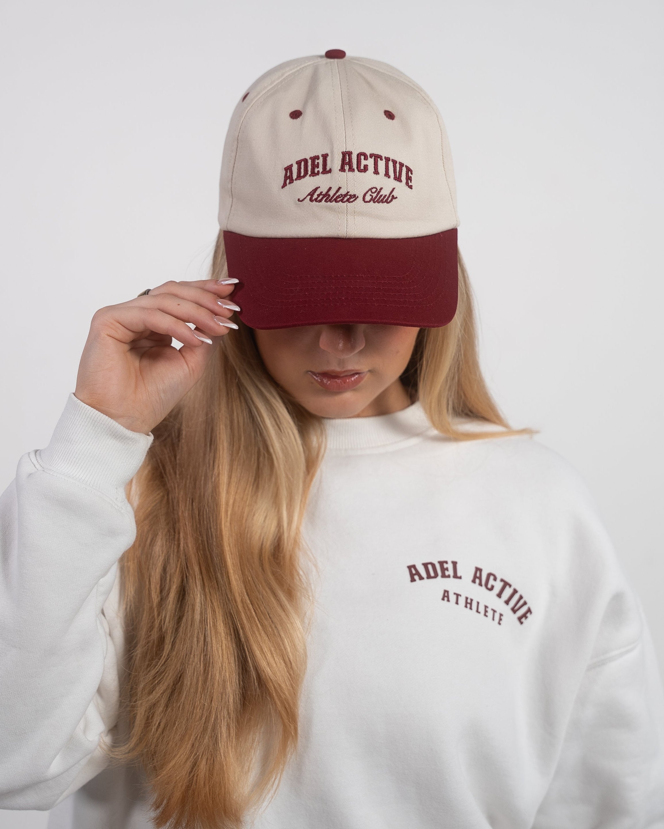 Athlete Cap - Burgundy Red