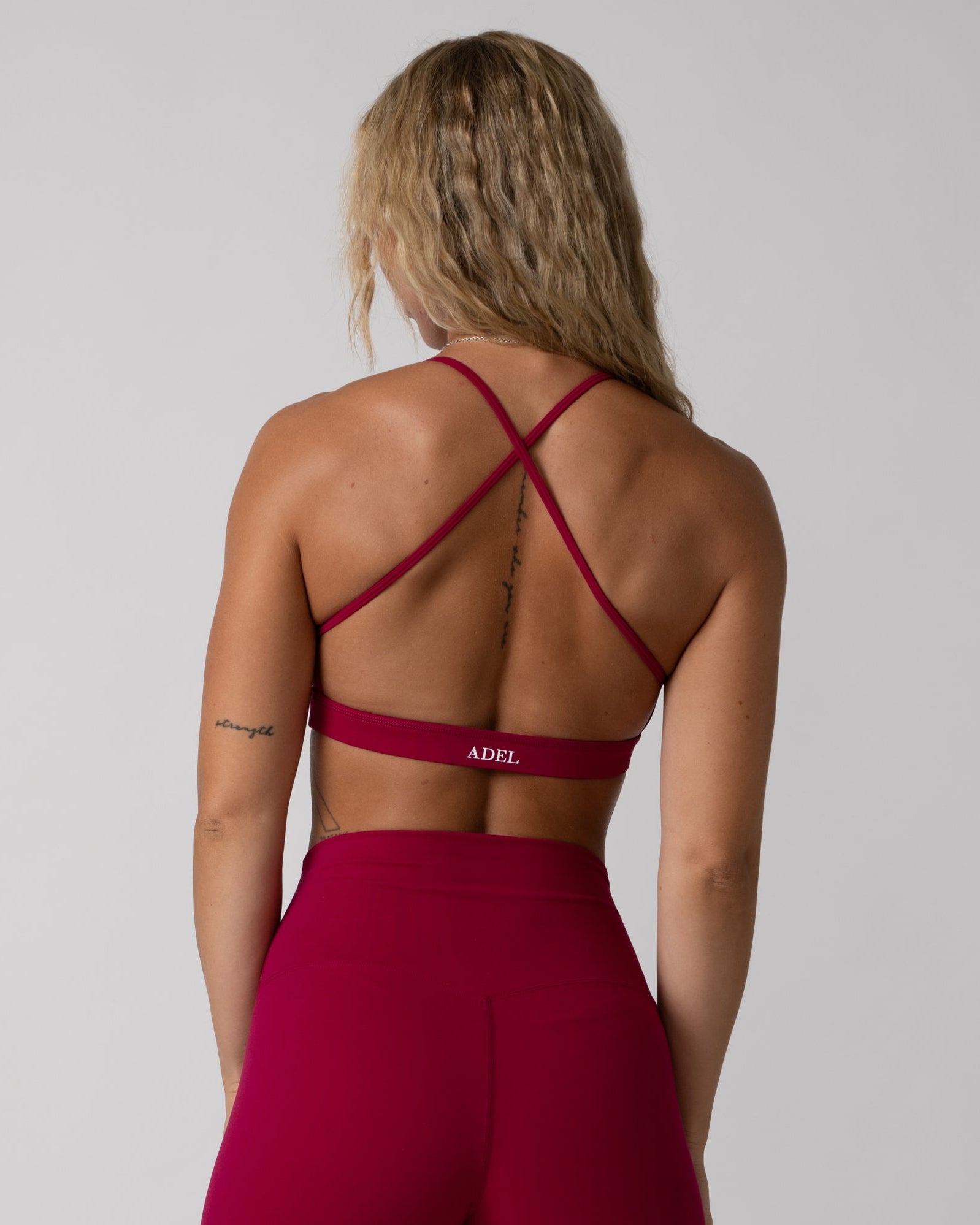 Timeless Minimal Bra - Cherry