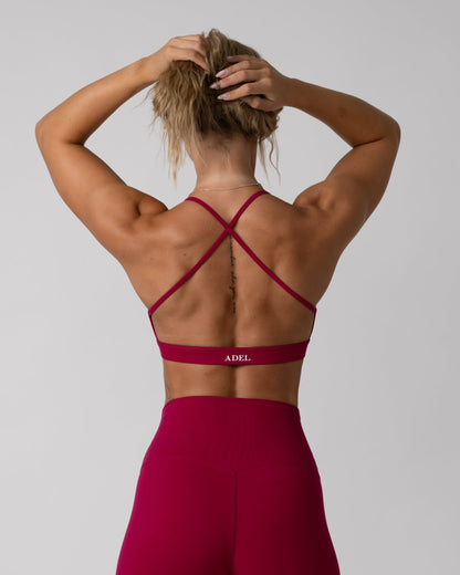 Timeless Minimal Bra - Cherry