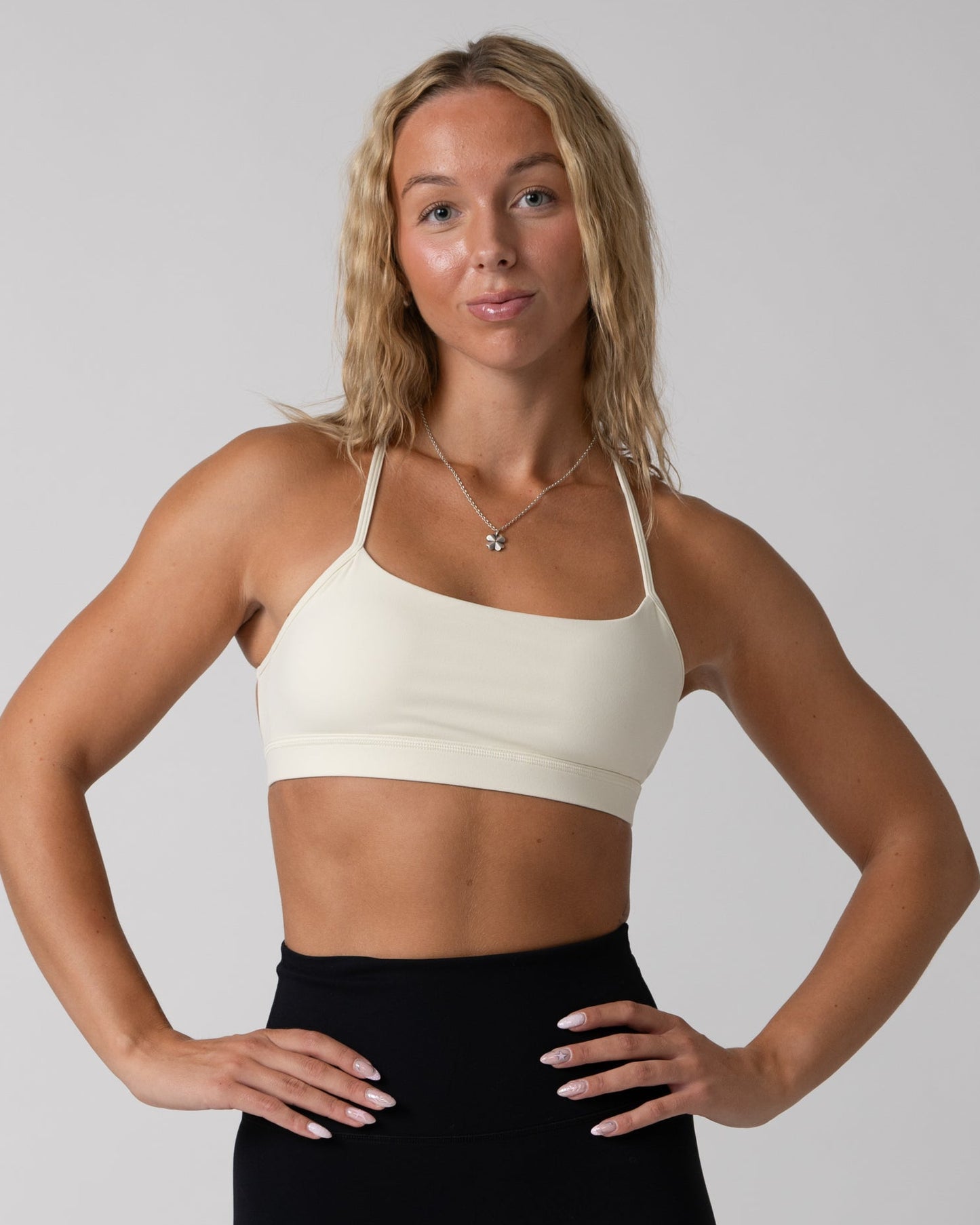 Timeless Minimal Bra - Almond White