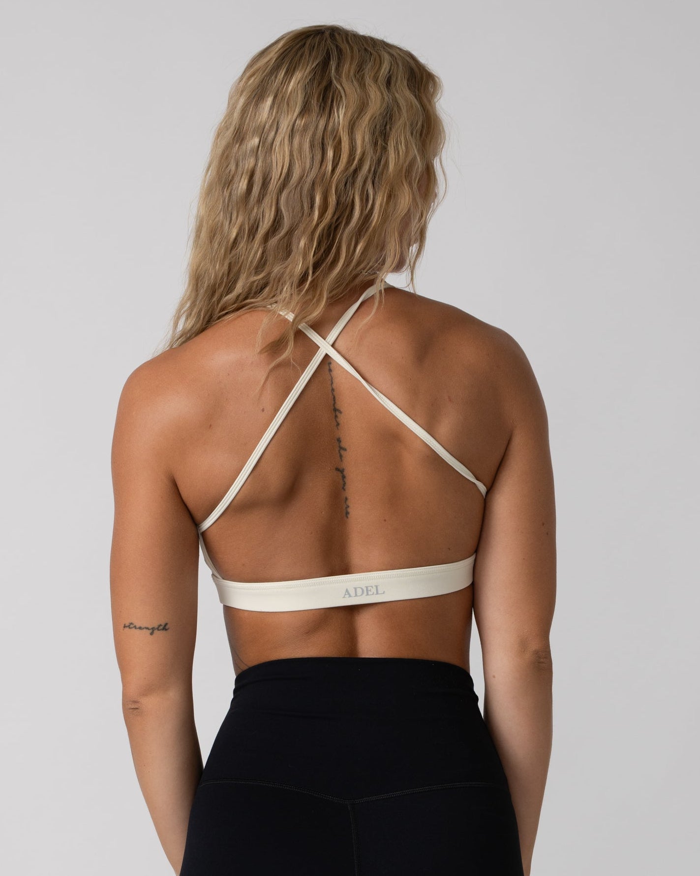Timeless Minimal Bra - Almond White