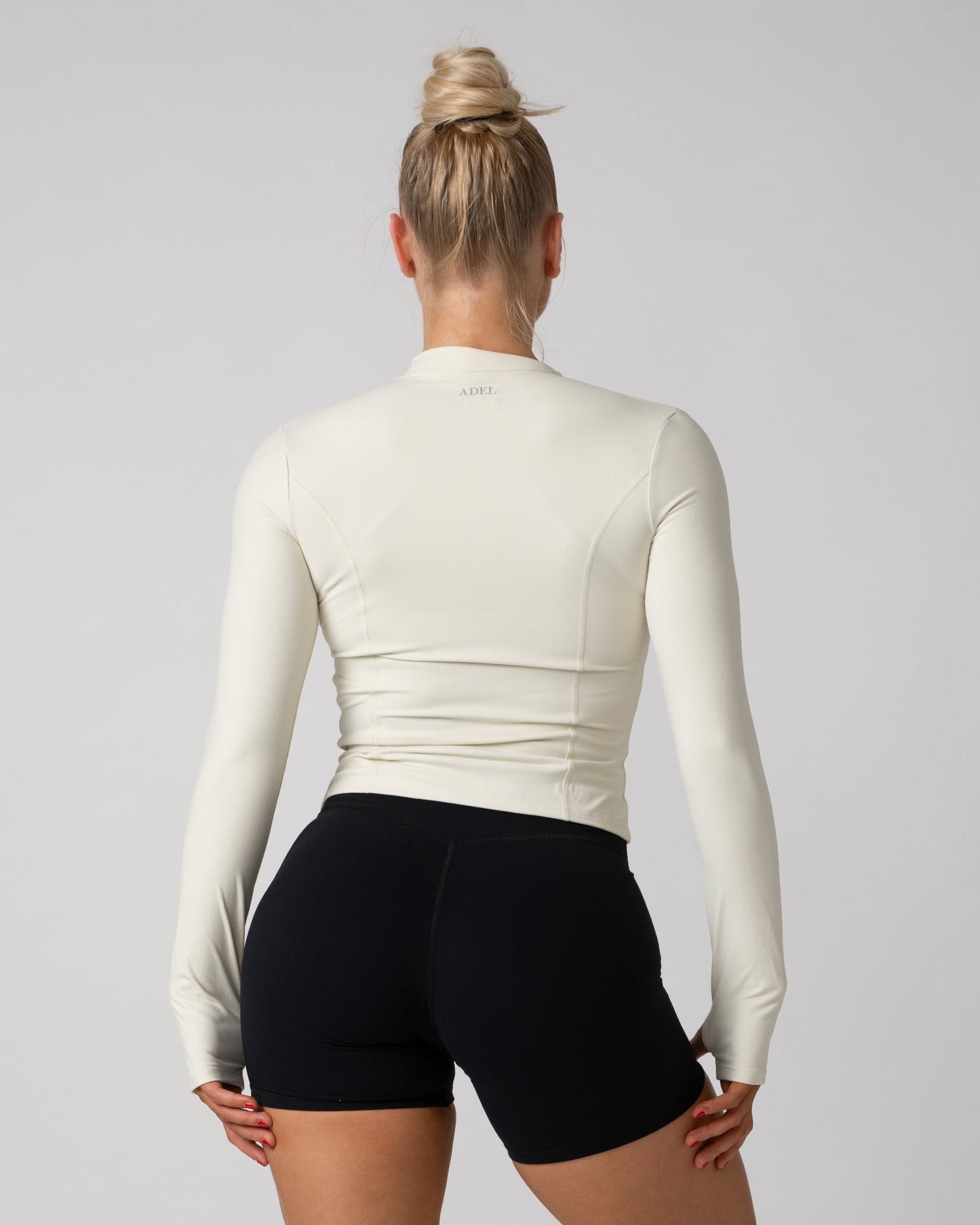 Timeless Zipper Jacket - Almond White
