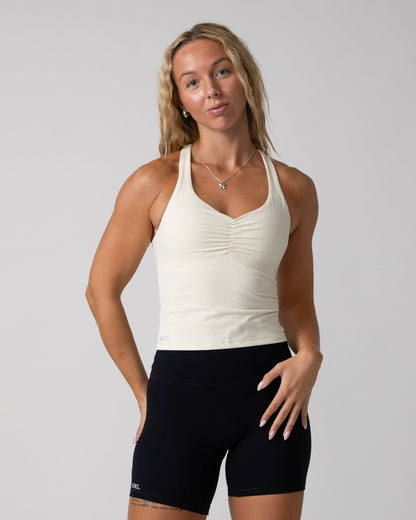 Timeless Tank Top - Almond White