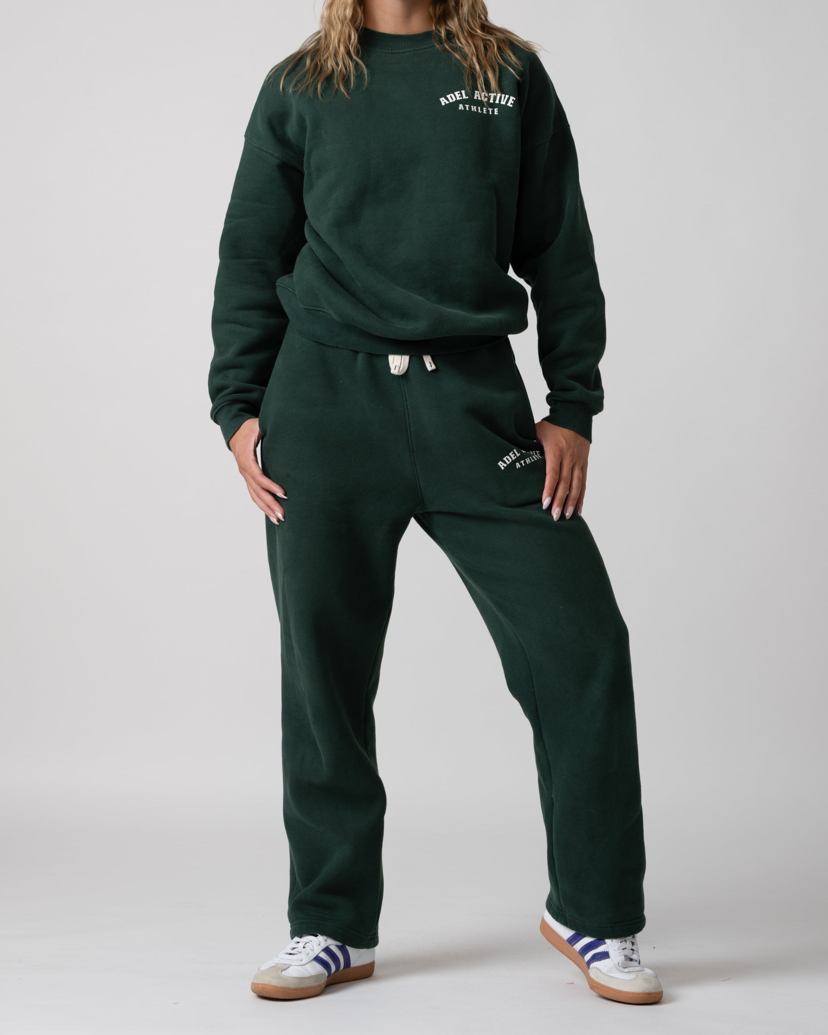 Athlete Lounge Set - Emerald Green