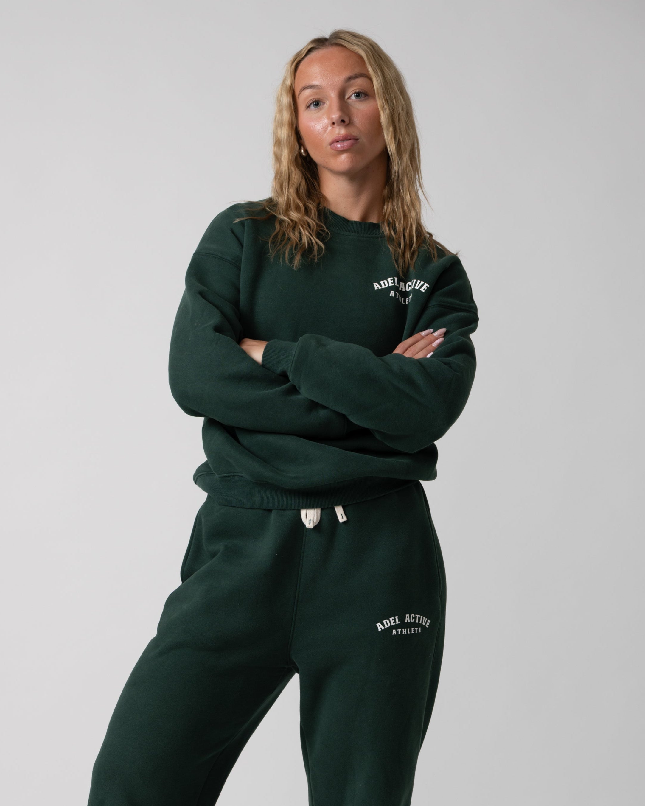 Athlete Lounge Set - Emerald Green
