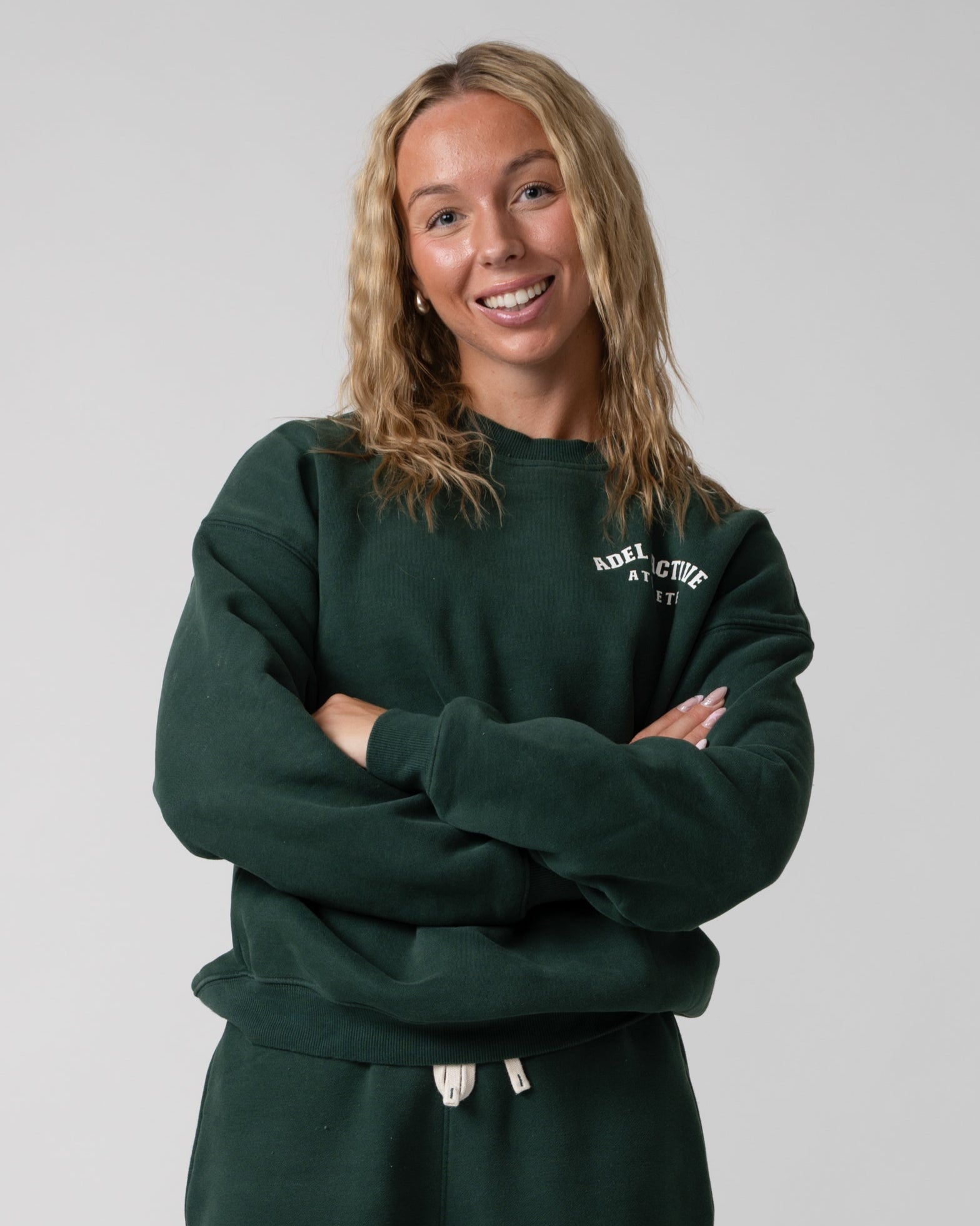 Athlete Sweatshirt - Emerald Green