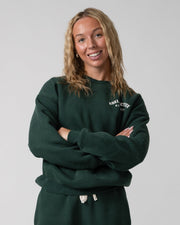 Athlete Sweatshirt - Emerald Green