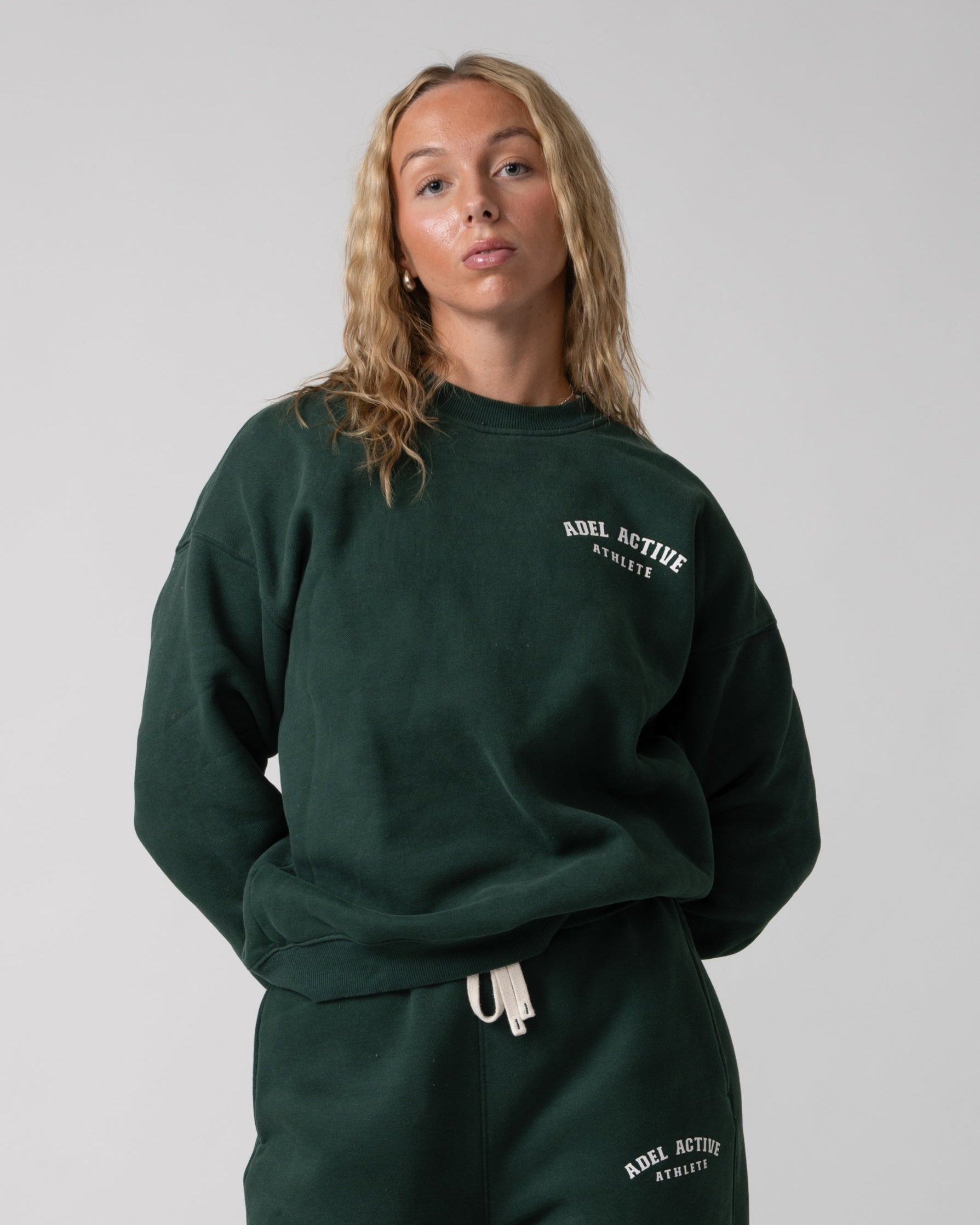 Athlete Sweatshirt - Emerald Green