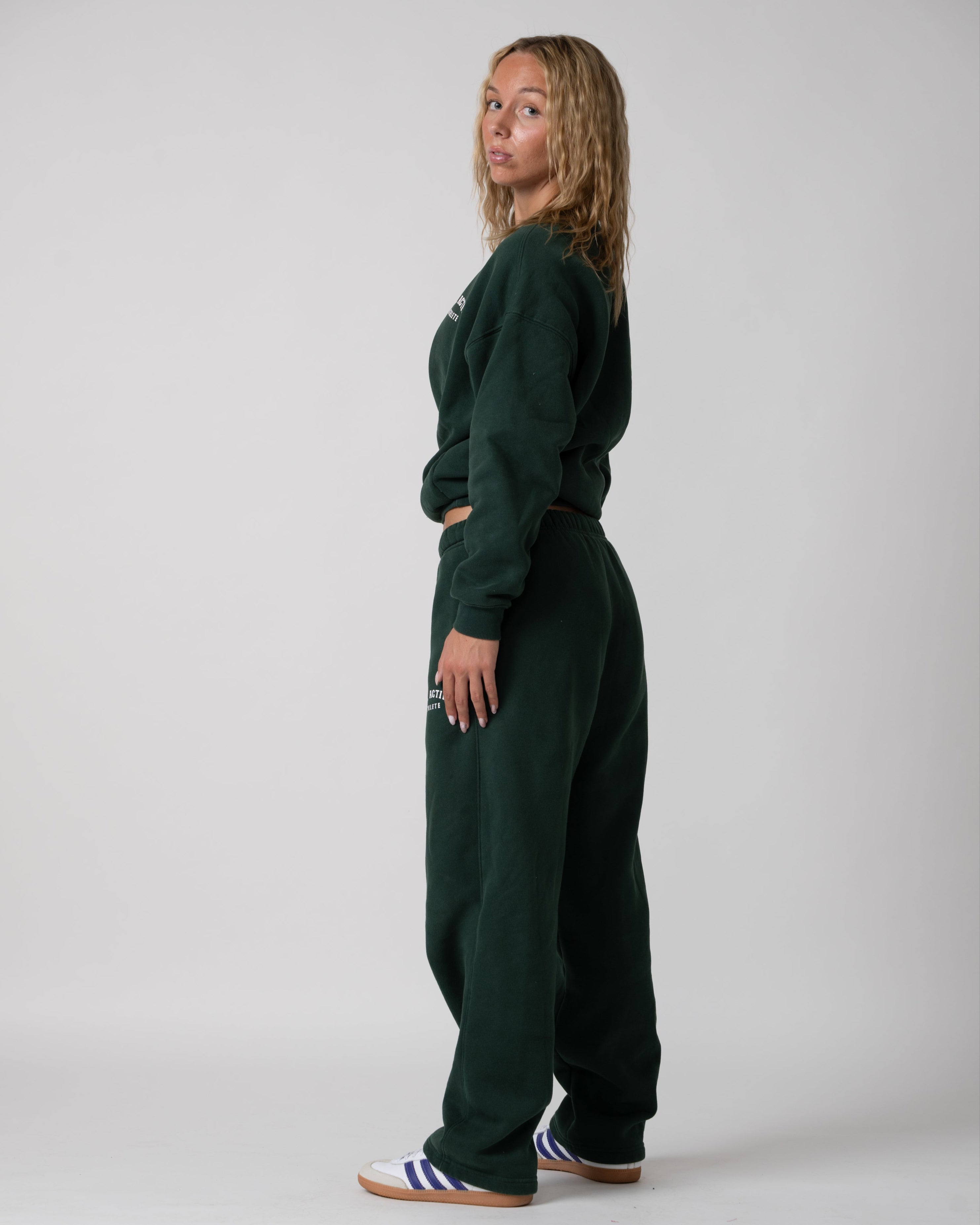 Athlete Lounge Set - Emerald Green