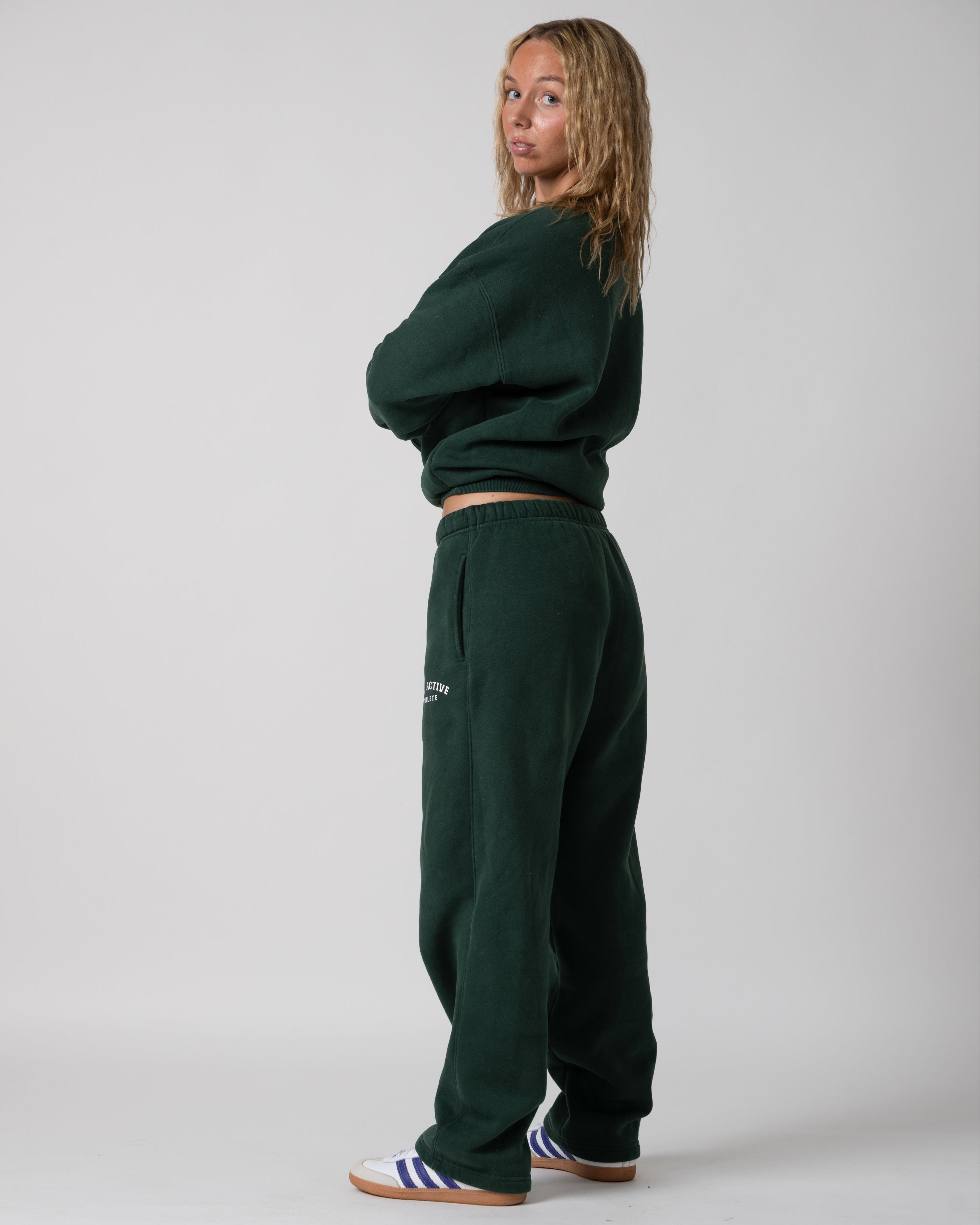 Athlete Joggers - Emerald Green