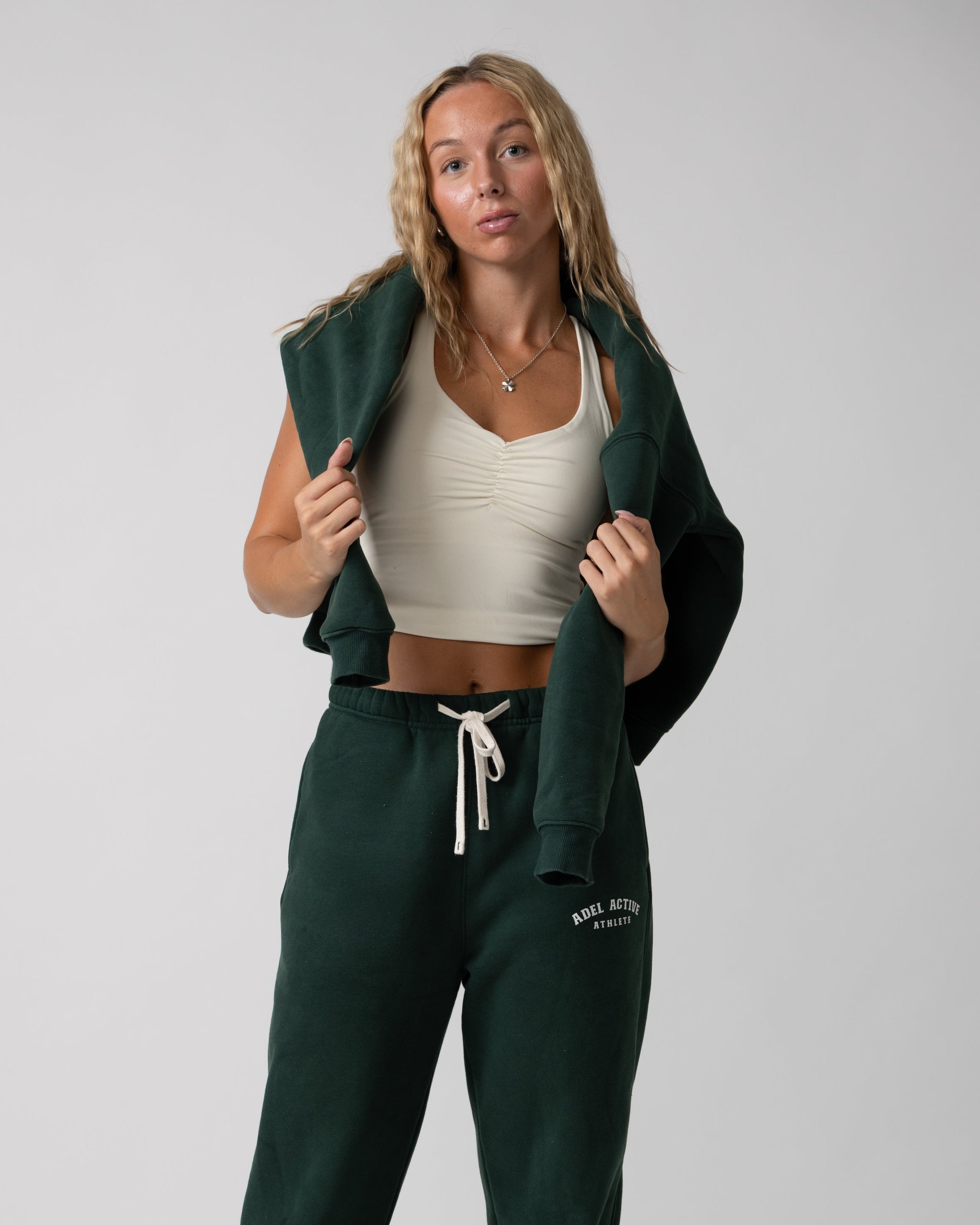 Athlete Lounge Set - Emerald Green