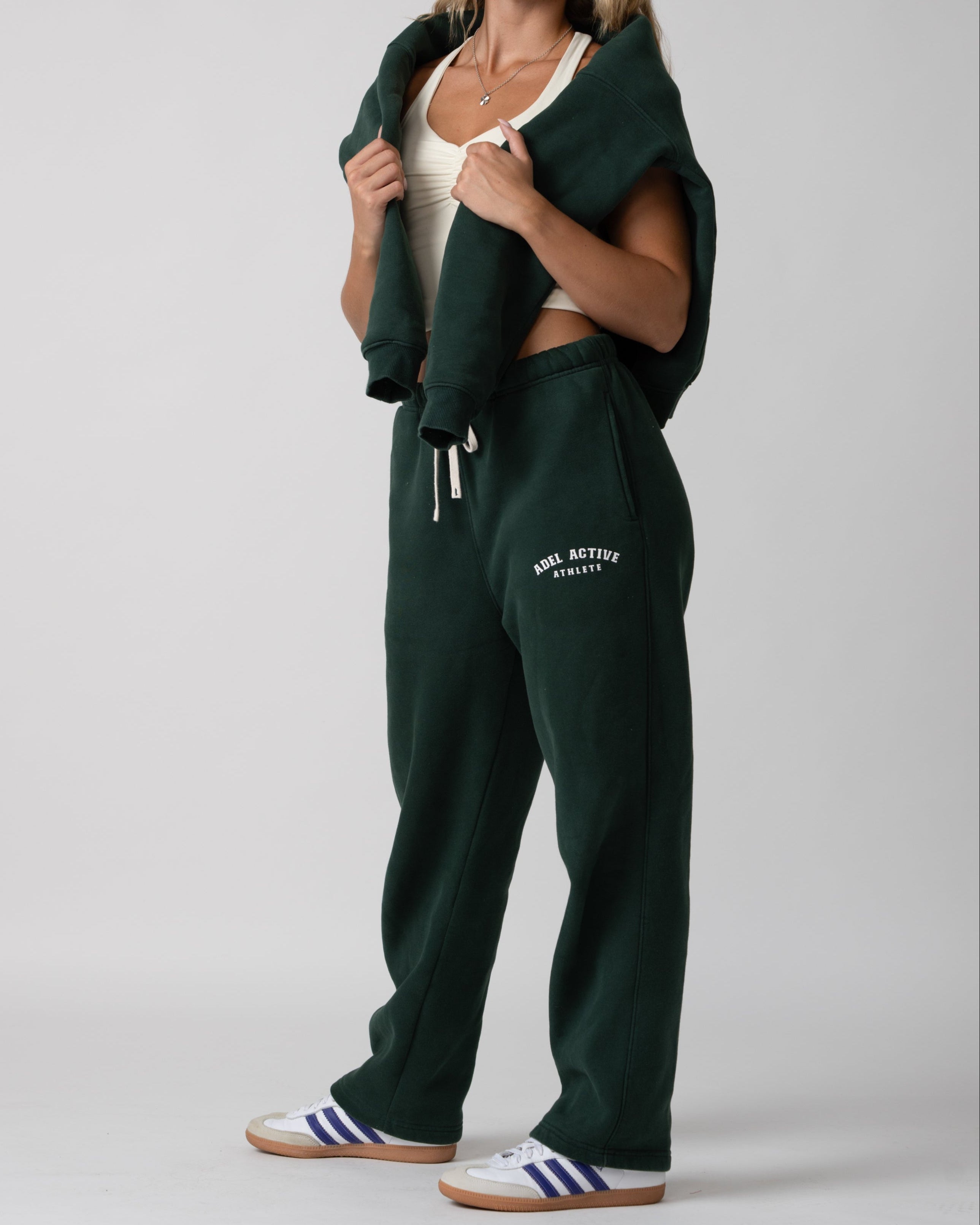 Athlete Lounge Set - Emerald Green