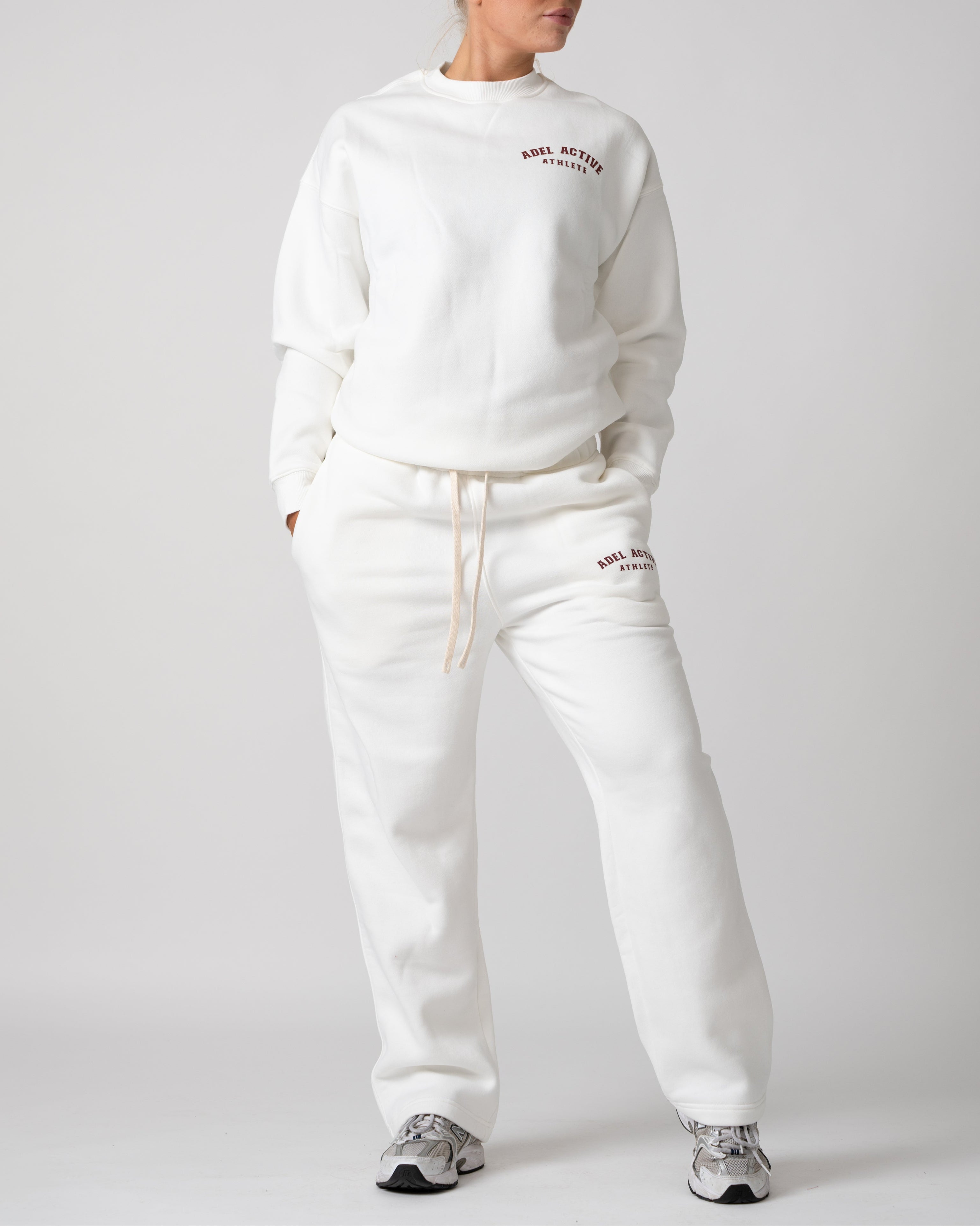 Athlete Lounge Set - Ivory White