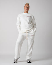 Athlete Lounge Set - Ivory White