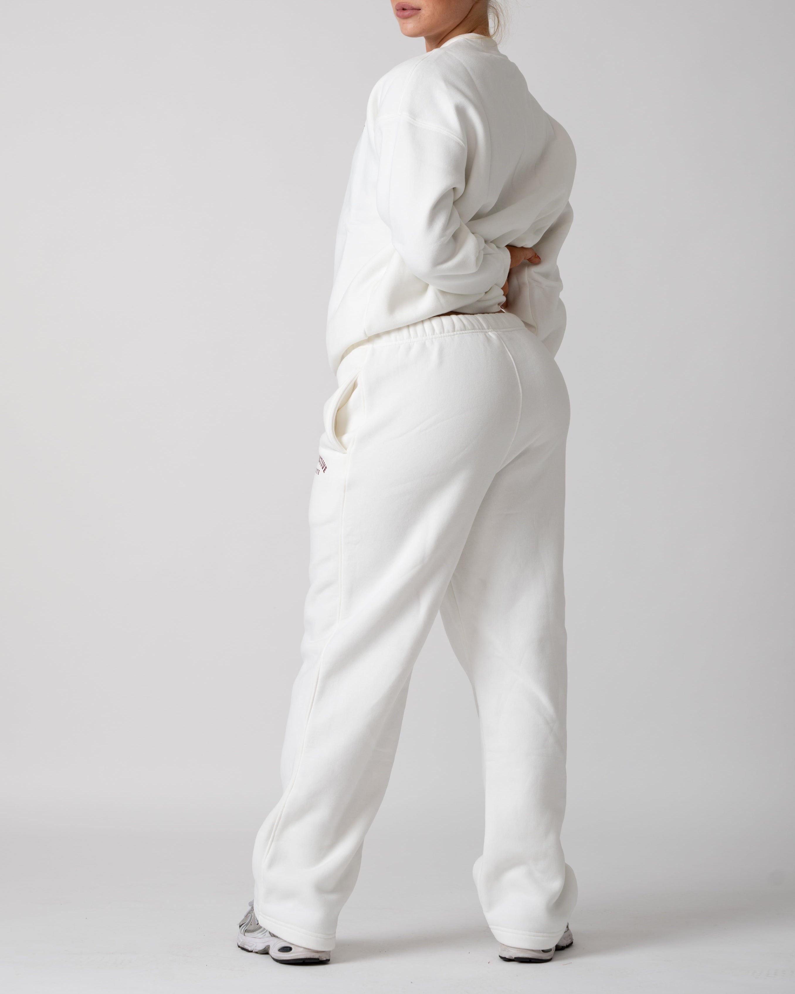 Athlete Joggers - Ivory White