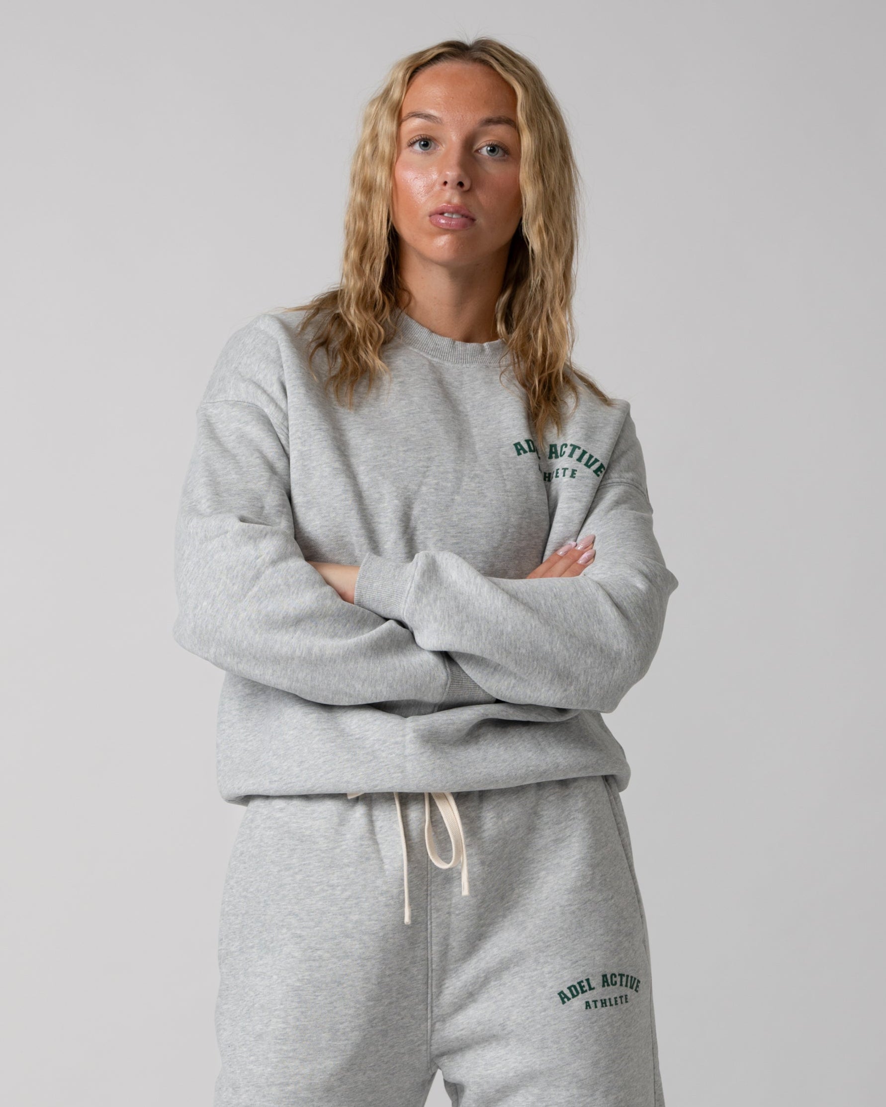 Athlete Sweatshirt - Light Grey