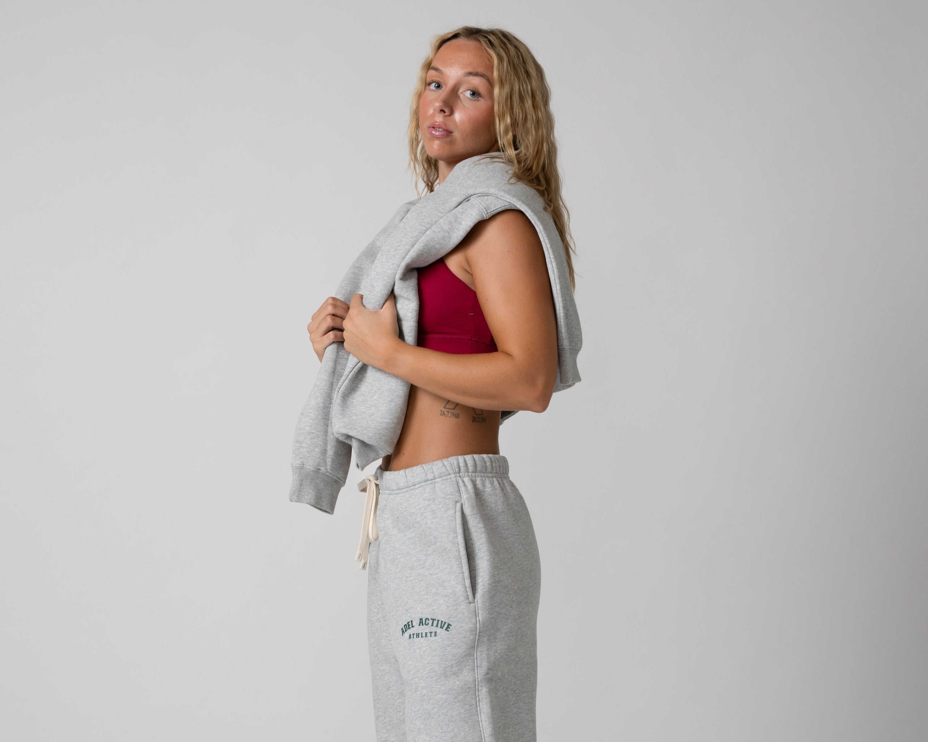 Athlete Joggers - Light Grey