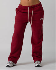 Athlete Joggers - Burgundy Red