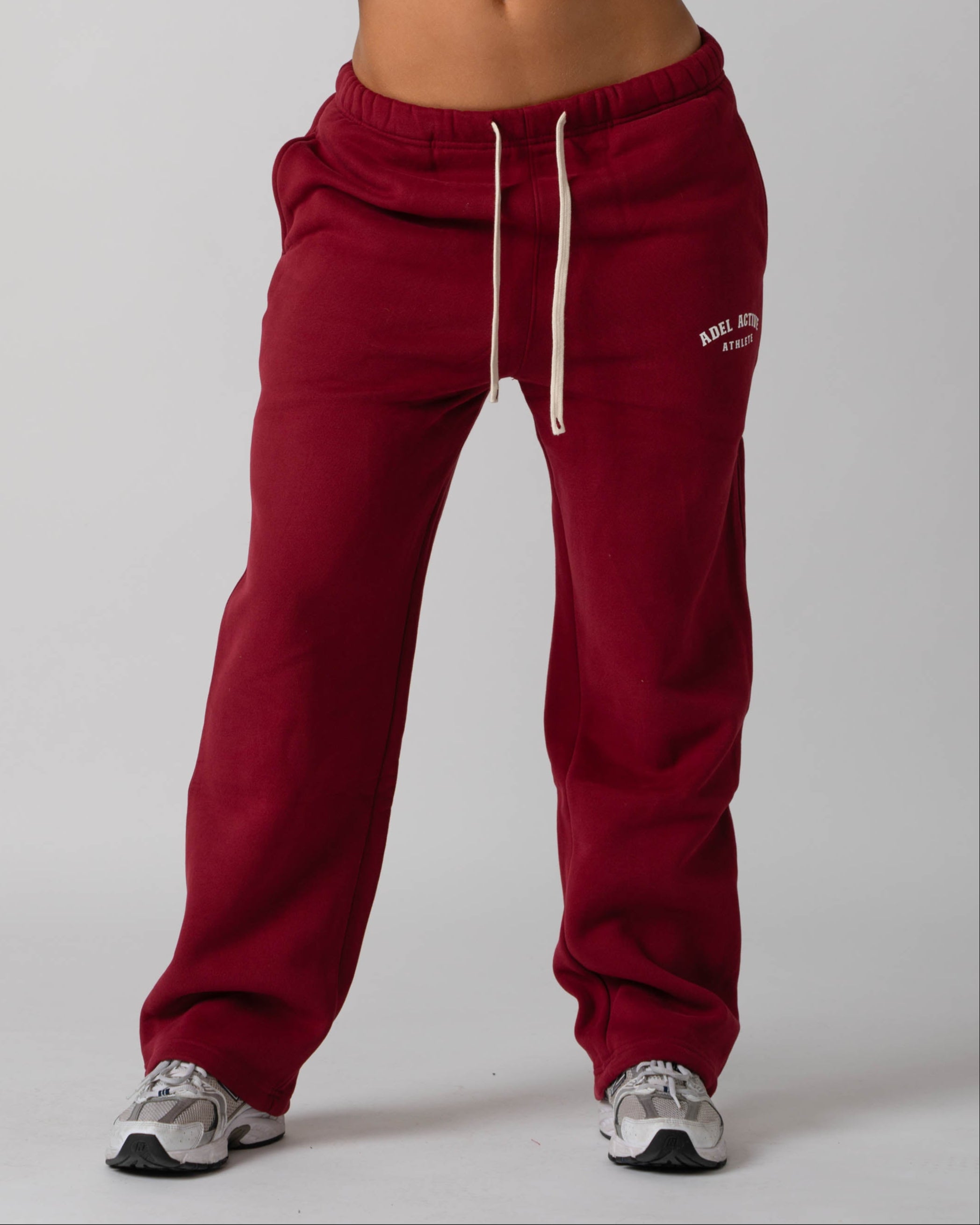 Athlete Joggers - Burgundy Red