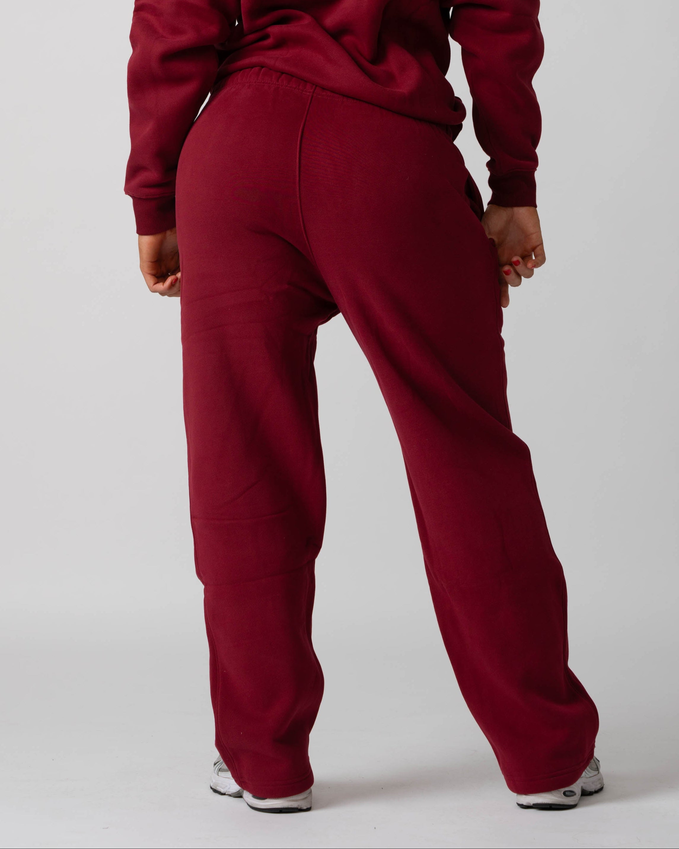 Athlete Joggers - Burgundy Red