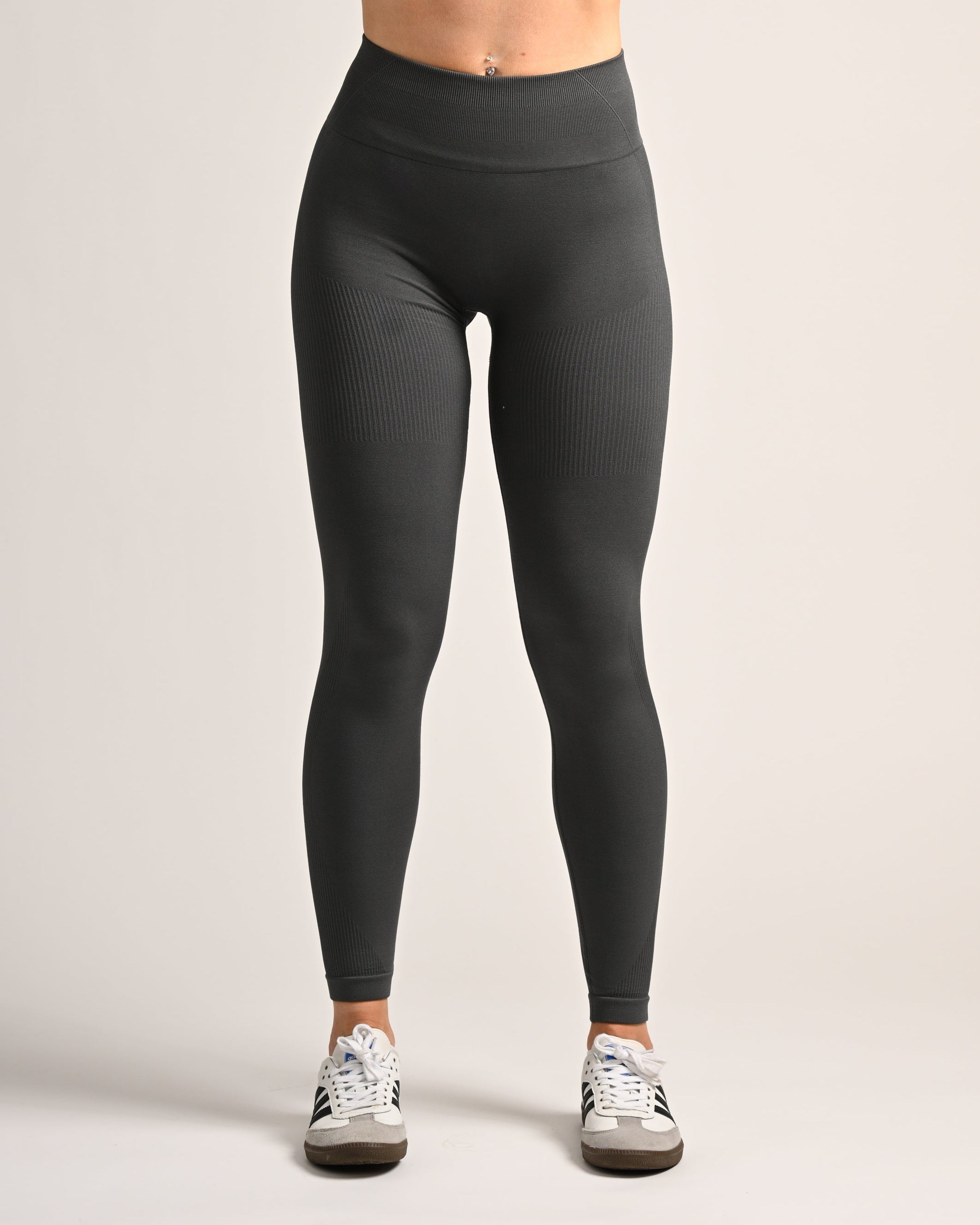 Shape Seamless Leggings - Stone Grey