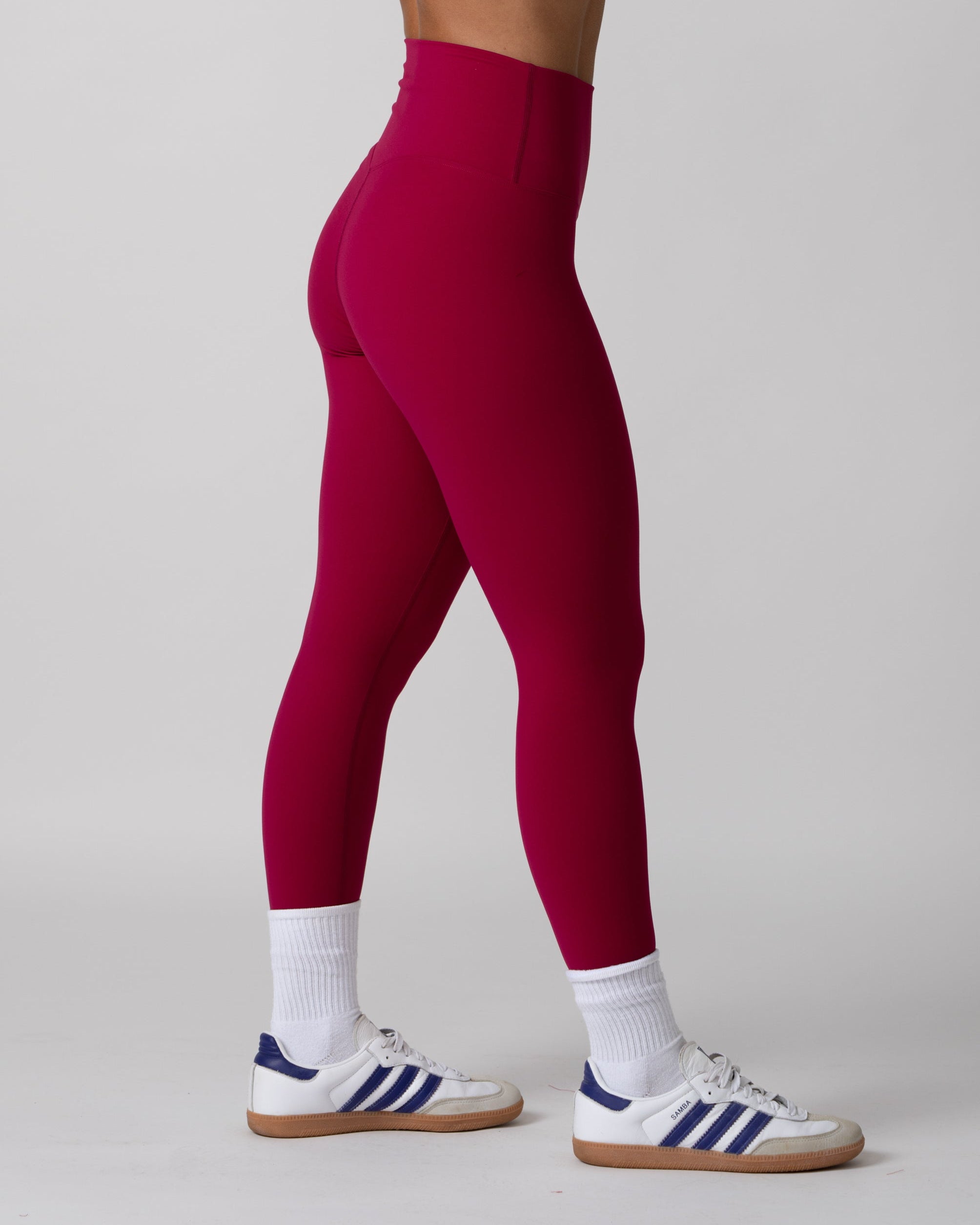 Timeless Leggings - Cherry