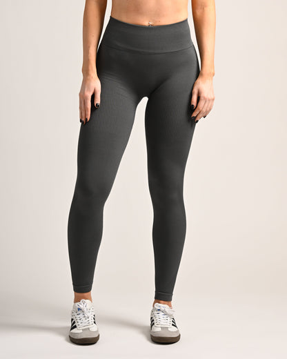 Shape Seamless Leggings - Stone Grey