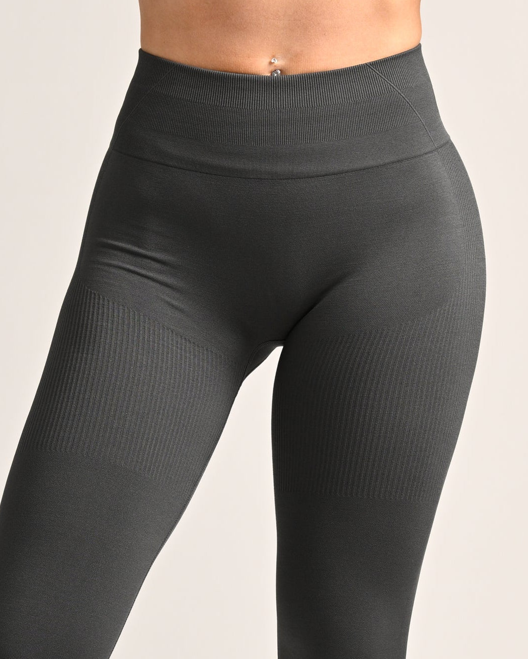 Shape Seamless Leggings - Stone Grey
