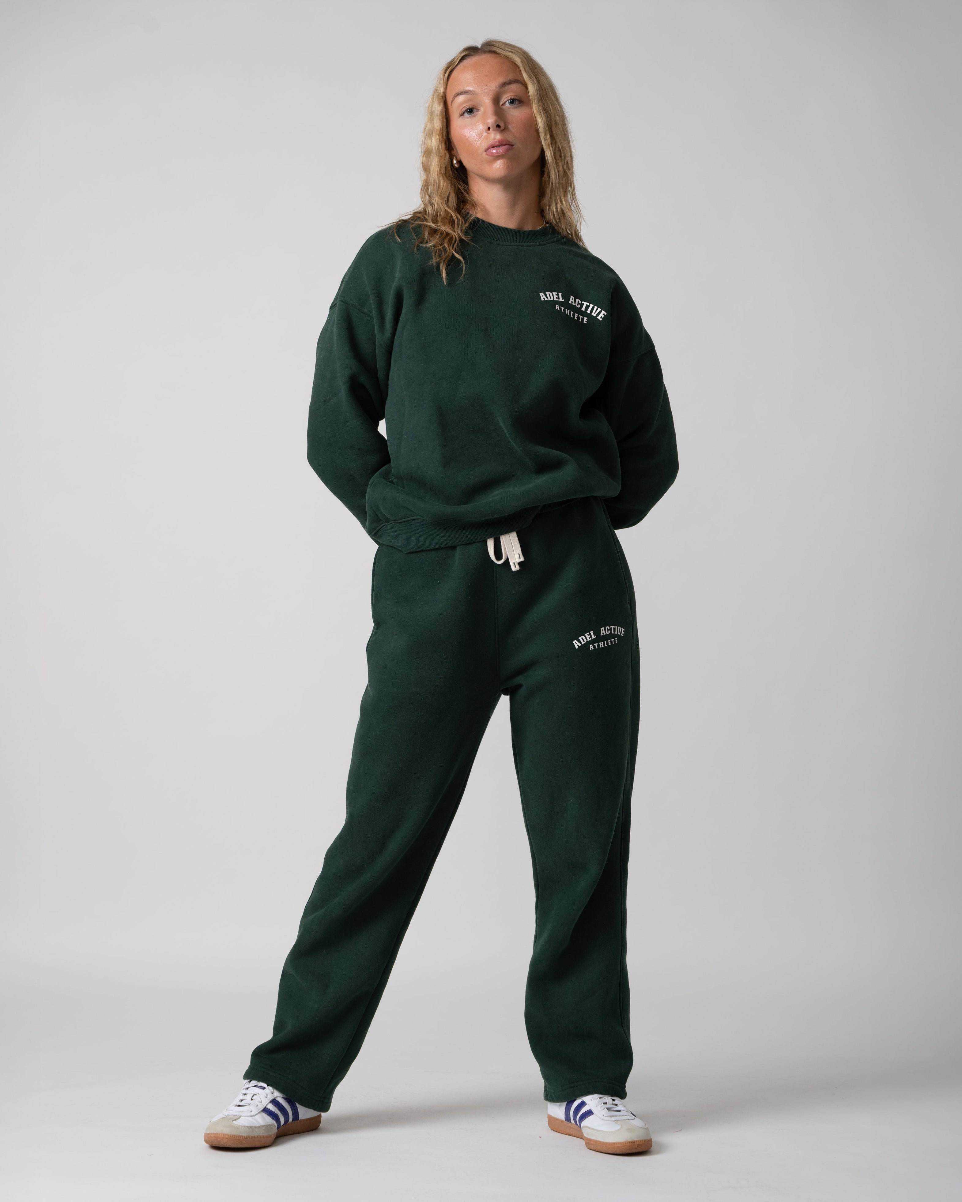 Athlete Lounge Set - Emerald Green