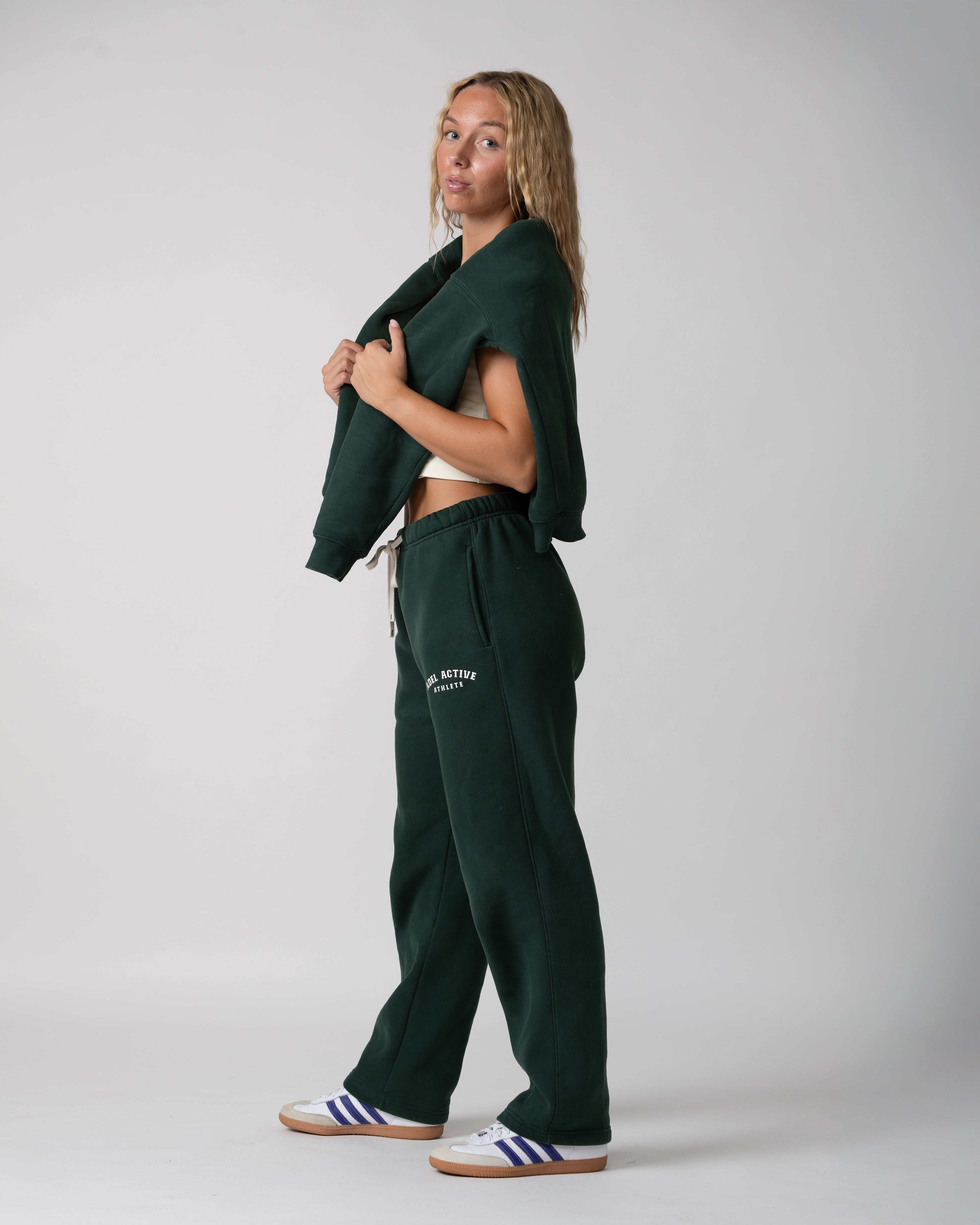 Athlete Lounge Set - Emerald Green